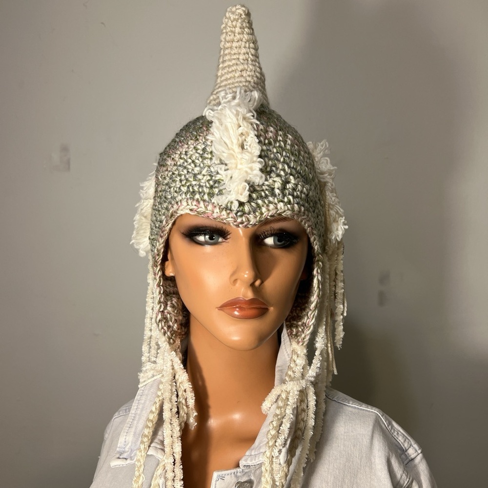 Unicorn Handcrafted Free form Hat Personalized Modern
